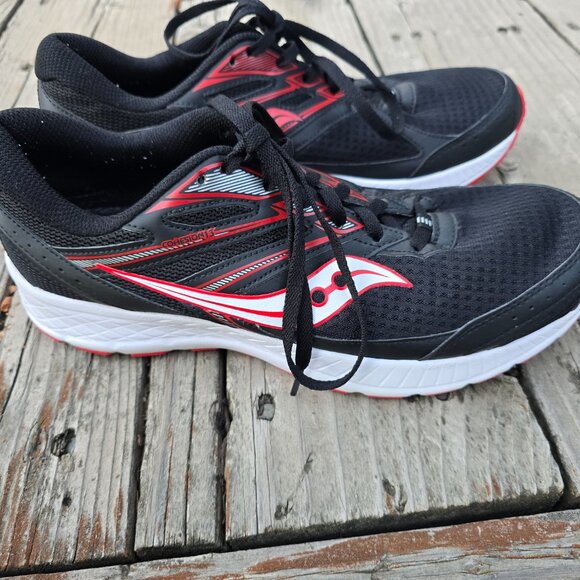 Saucony Grid Cohesion 13 Running Shoes - Black - Picture 5 of 10